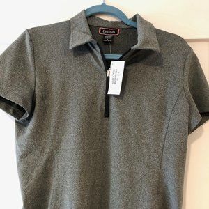 Golftini Heather Gray Golf Shirt